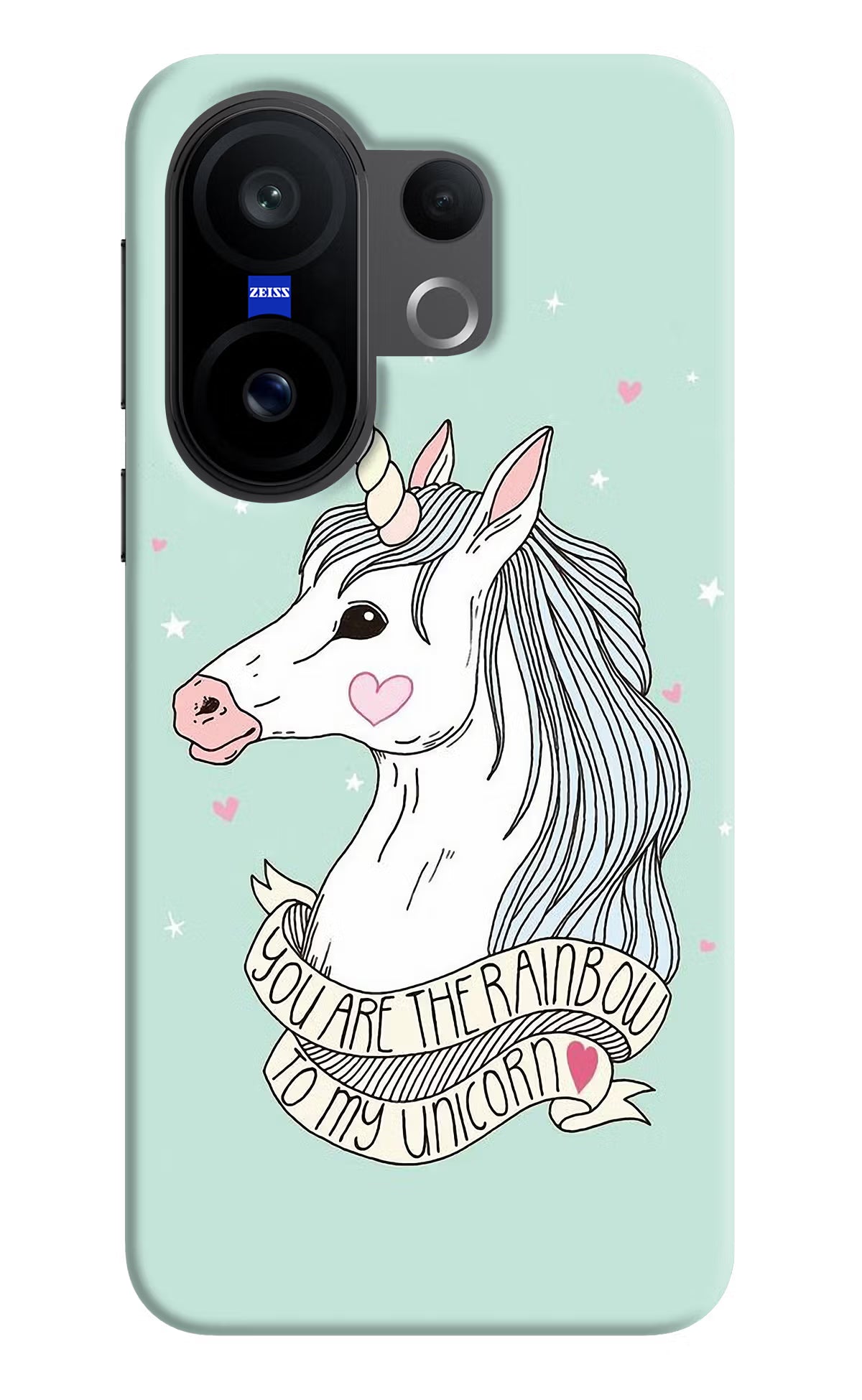 Unicorn Wallpaper Vivo X200 FE Hard Case Back Cover by Casekaro