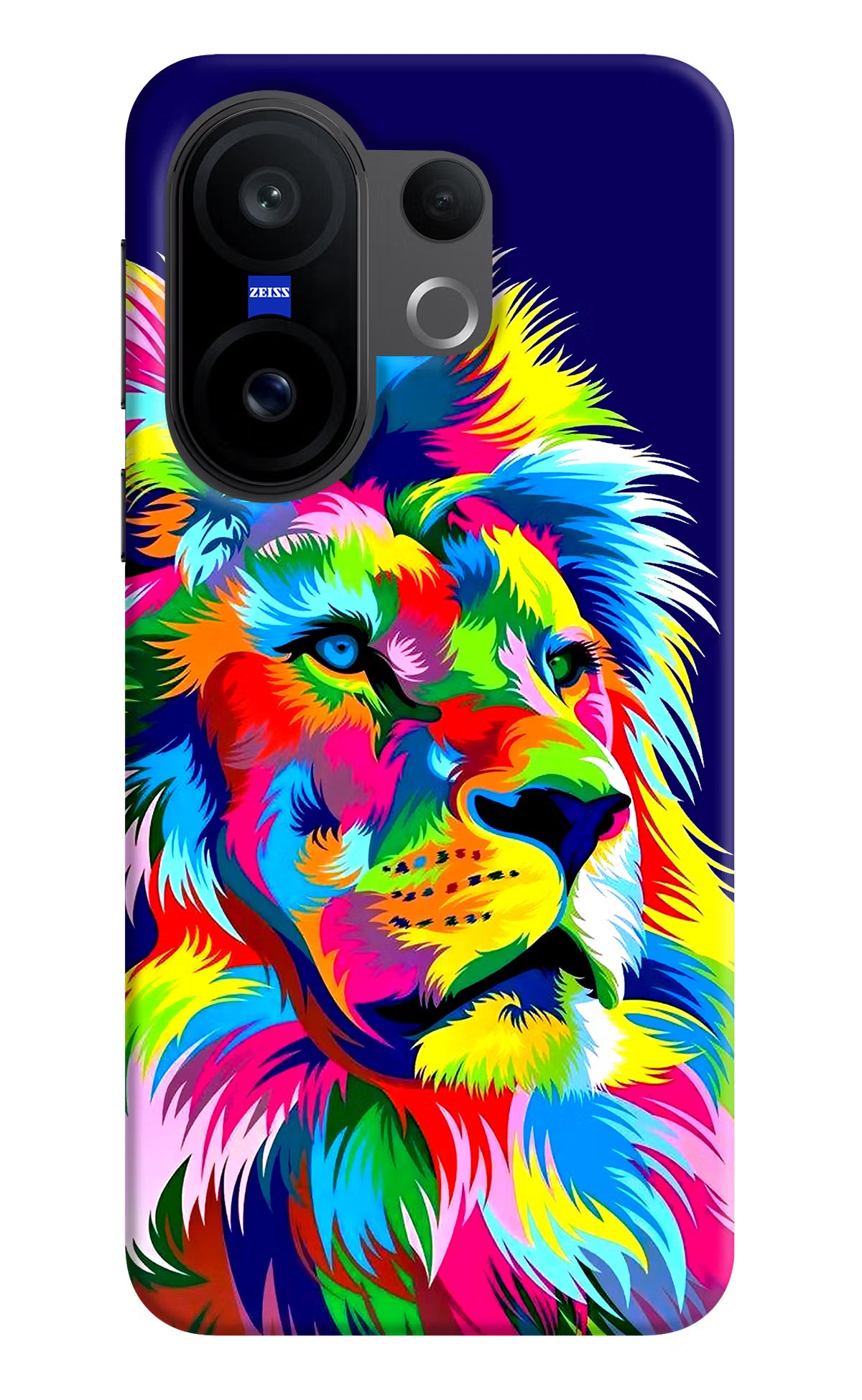 Vector Art Lion Vivo X200 FE Hard Case Back Cover by Casekaro