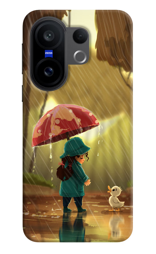 Rainy Day Vivo X200 FE Hard Case Back Cover by Casekaro
