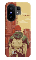 Adventurous Vivo X200 FE Hard Case Back Cover by Casekaro