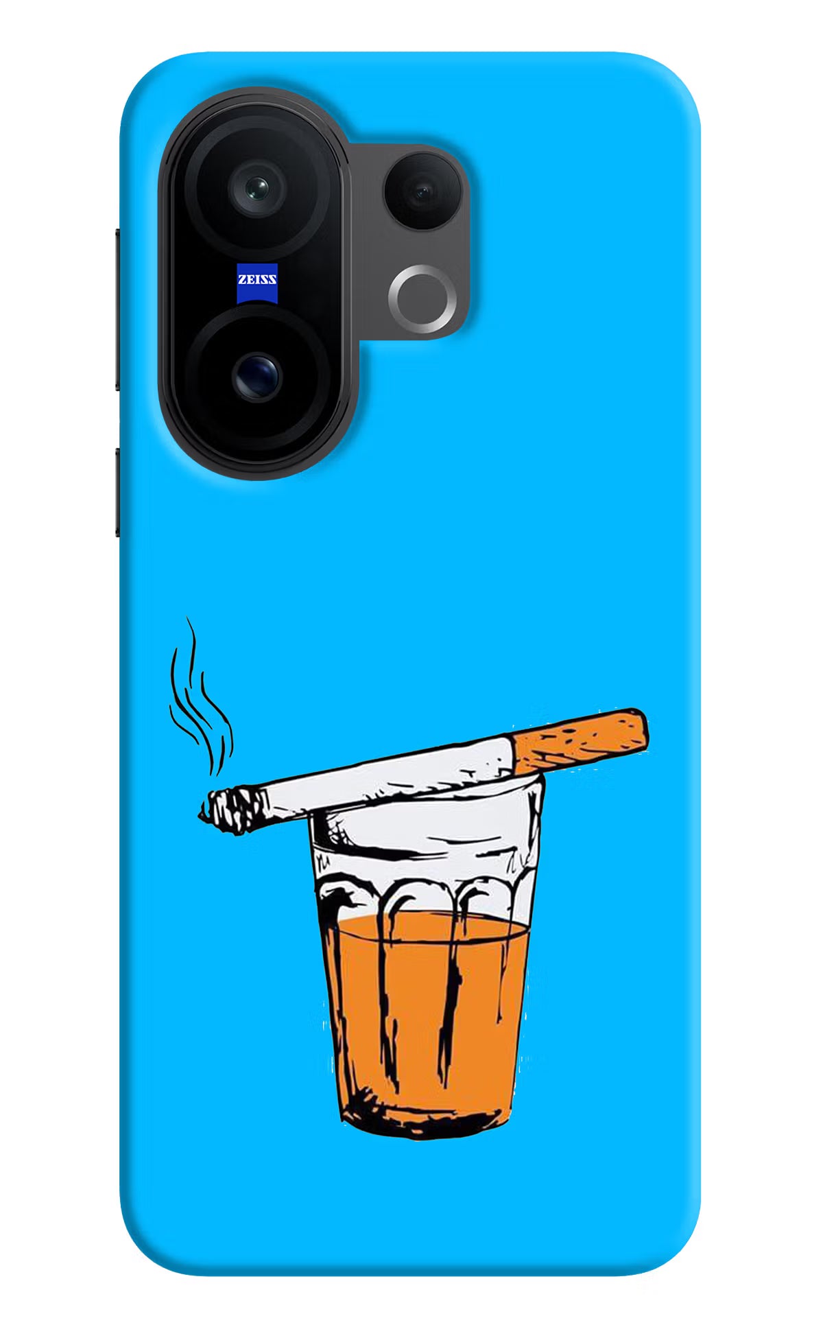 Chai Sutta Vivo X200 FE Hard Case Back Cover by Casekaro