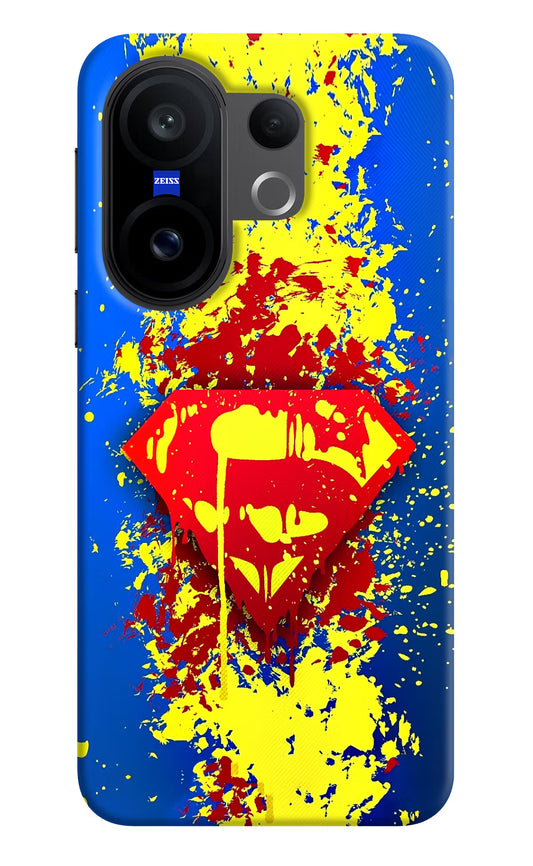 Superman logo Vivo X200 FE Hard Case Back Cover by Casekaro