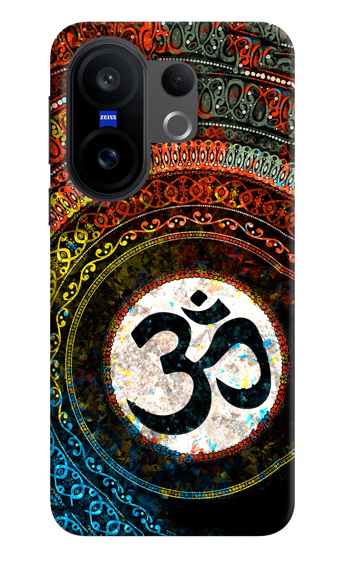 Om Cultural Vivo X200 FE Hard Case Back Cover by Casekaro