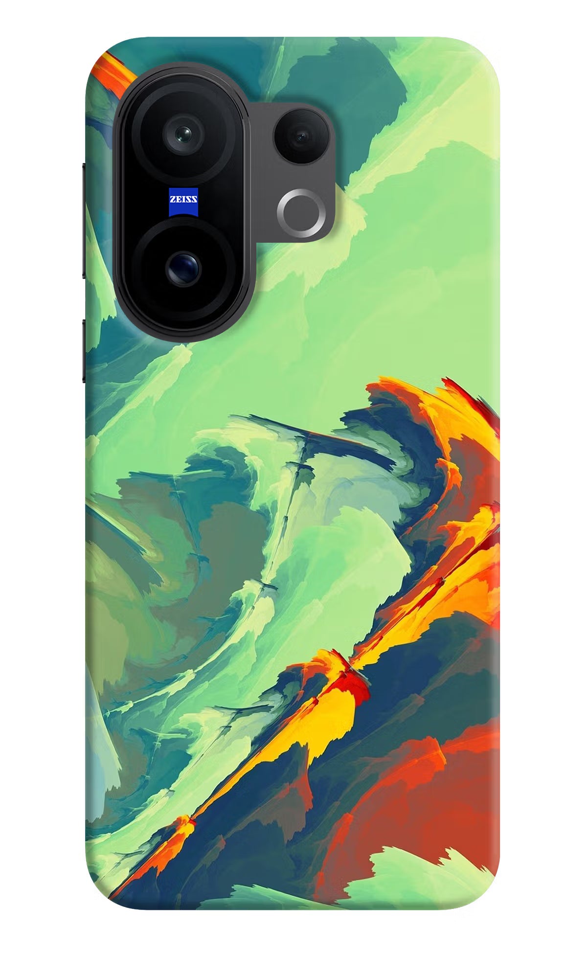 Paint Art Vivo X200 FE Hard Case Back Cover by Casekaro