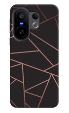 Geometric Pattern Vivo X200 FE Hard Case Back Cover by Casekaro