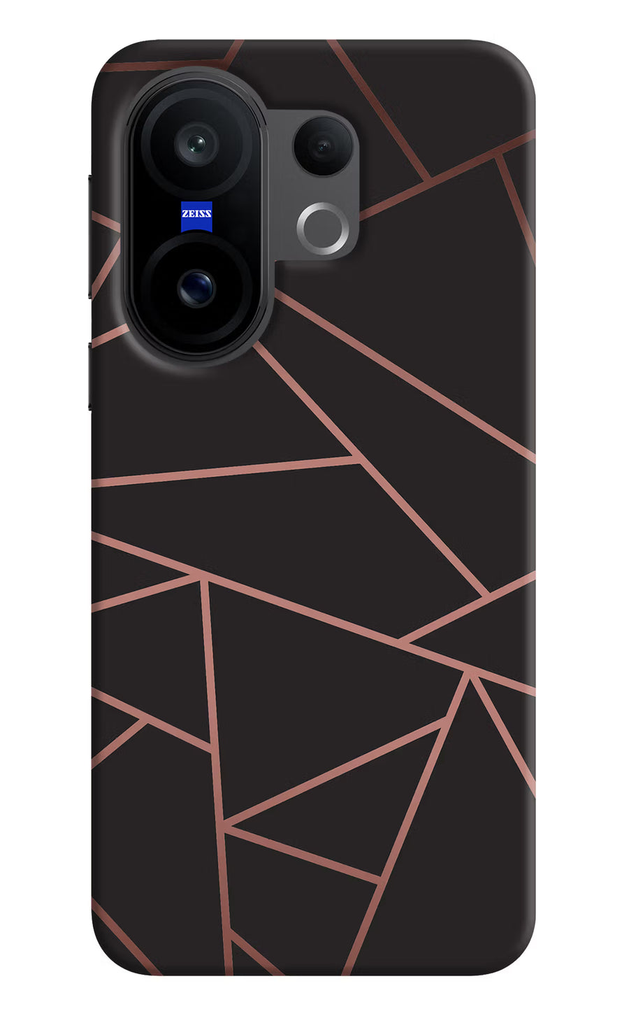 Geometric Pattern Vivo X200 FE Back Cover, Hard case