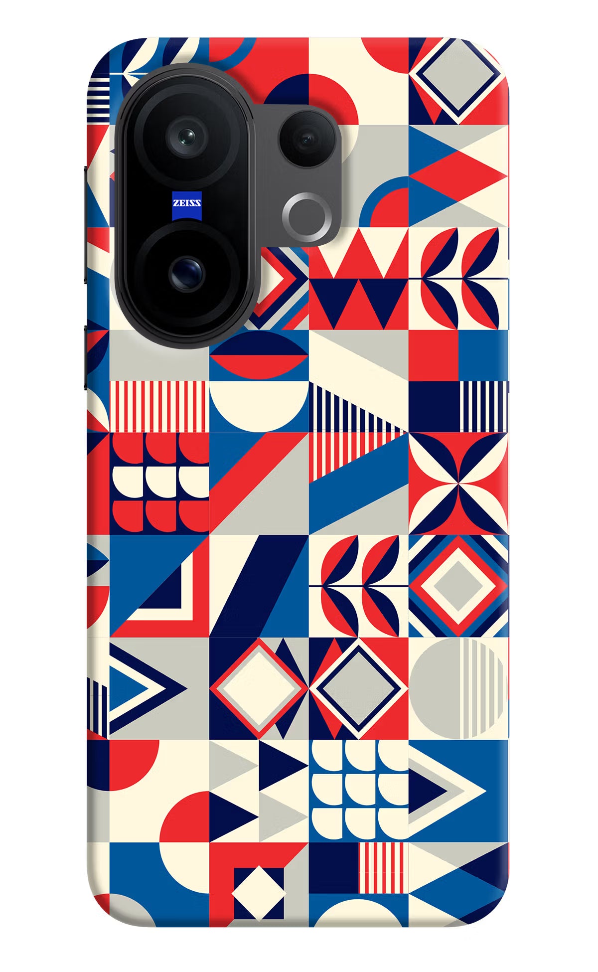 Colorful Pattern Vivo X200 FE Hard Case Back Cover by Casekaro