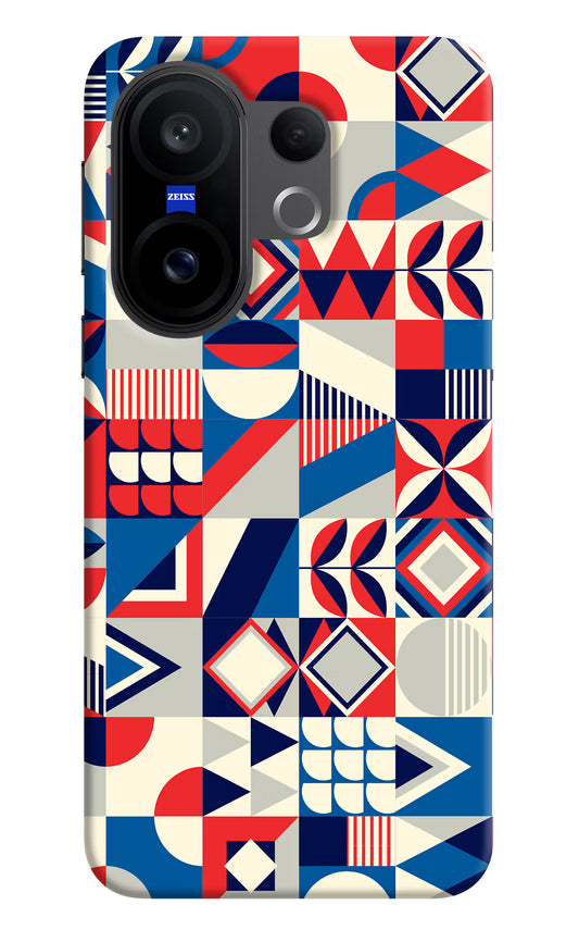 Colorful Pattern Vivo X200 FE Hard Case Back Cover by Casekaro
