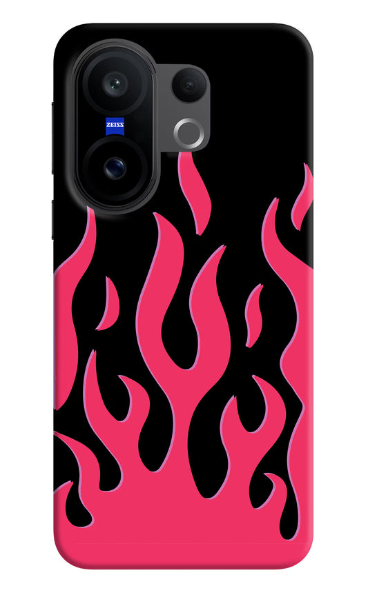 Fire Flames Vivo X200 FE Hard Case Back Cover by Casekaro