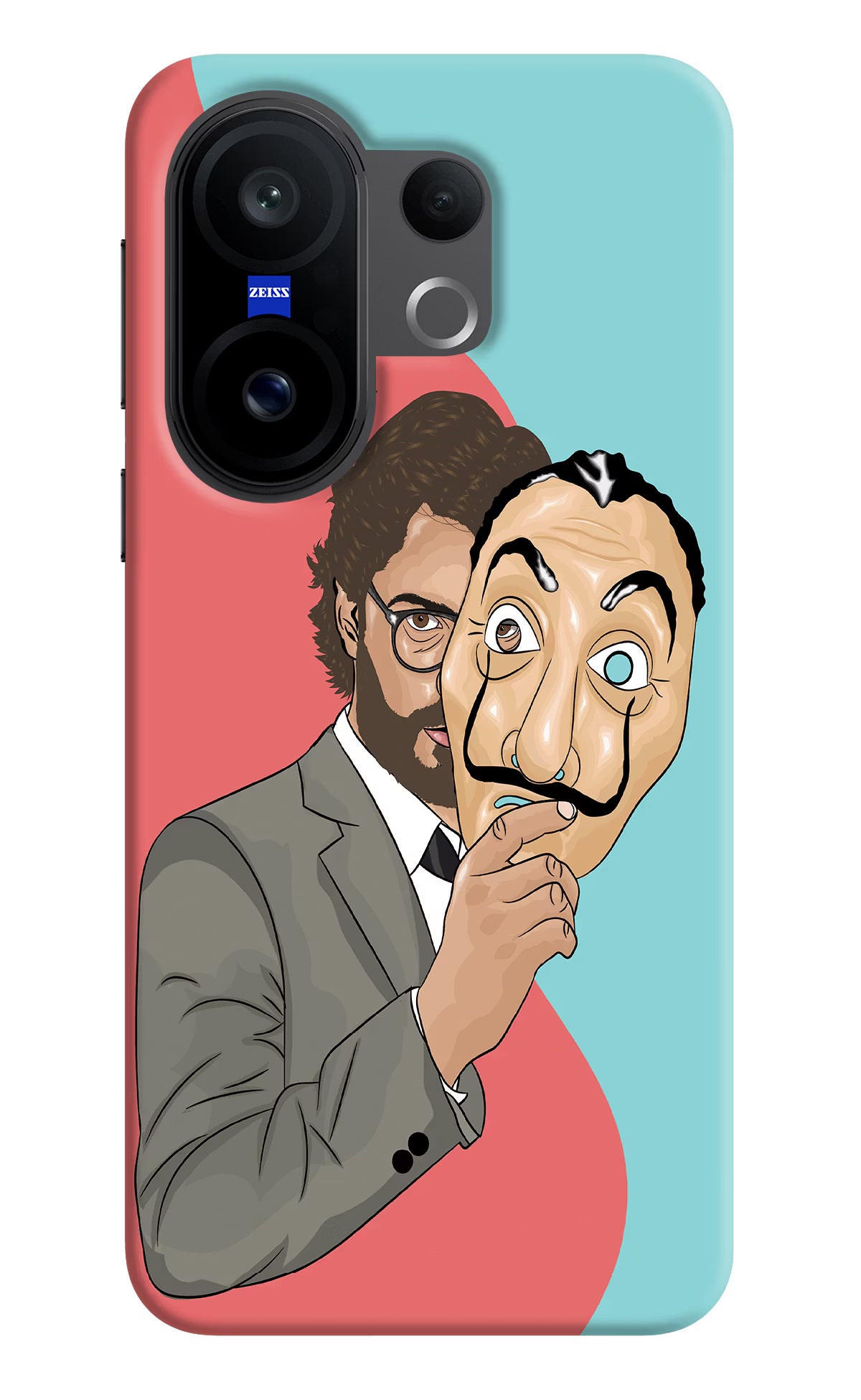 Professor Vivo X200 FE Hard Case Back Cover by Casekaro