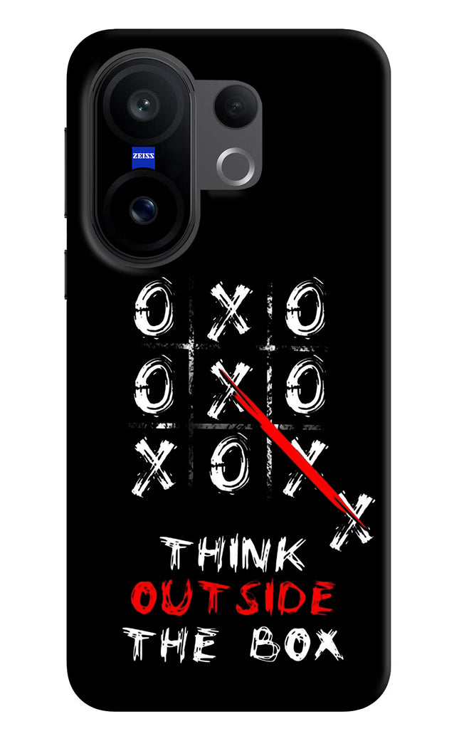 Think out of the BOX Vivo X200 FE Hard Case Back Cover by Casekaro