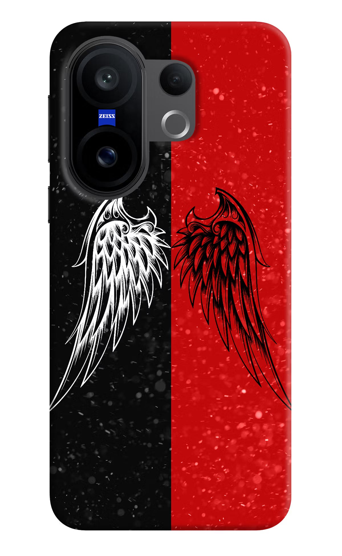 Wings Vivo X200 FE Hard Case Back Cover by Casekaro