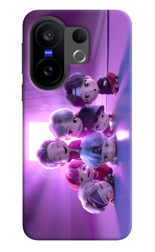 BTS Chibi Vivo X200 FE Hard Case Back Cover by Casekaro