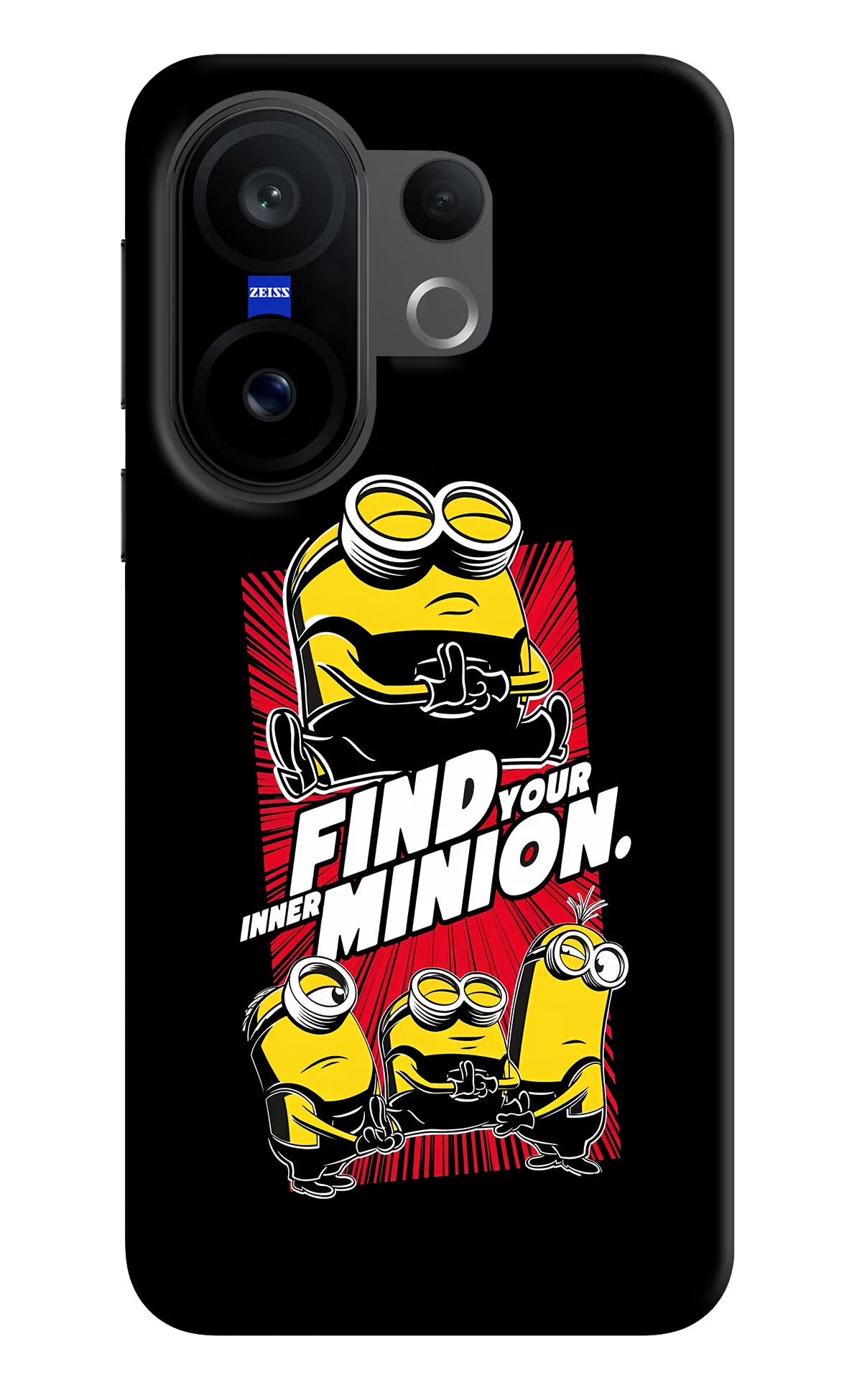 Find your inner Minion Vivo X200 FE Hard Case Back Cover by Casekaro
