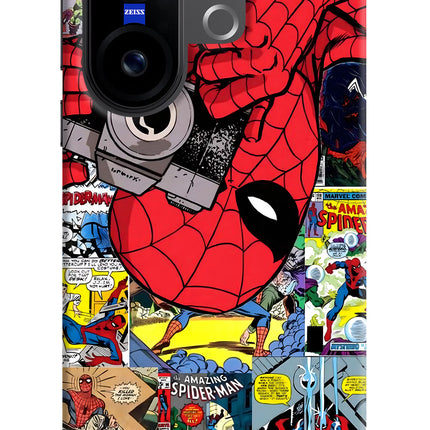 Spider Man Vivo X200 FE Hard Case Back Cover by Casekaro