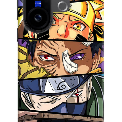 Naruto Character Vivo X200 FE Hard Case Back Cover by Casekaro