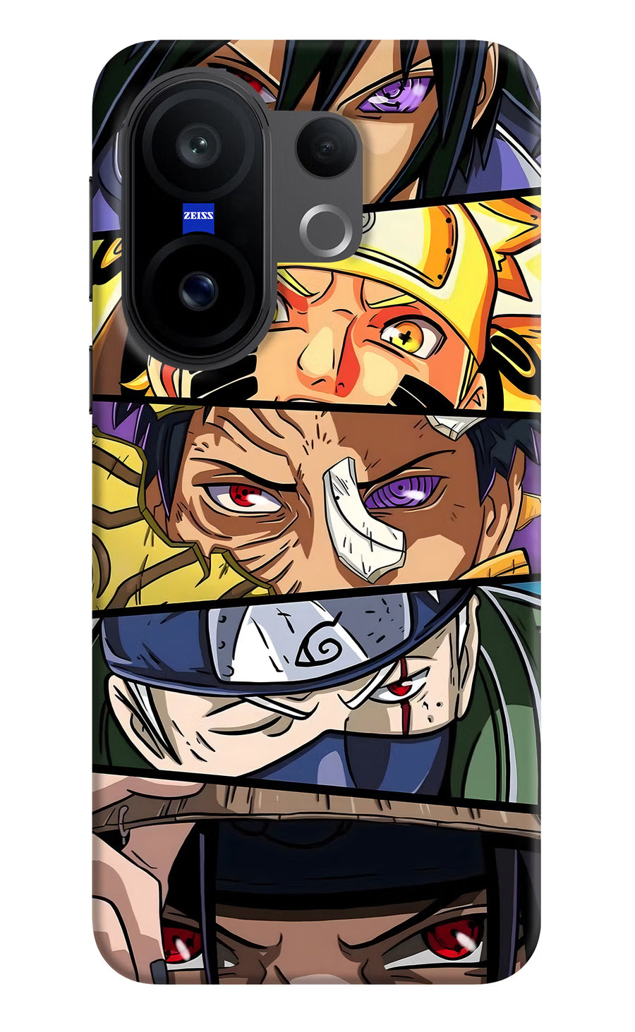 Naruto Character Vivo X200 FE Back Cover, Hard case