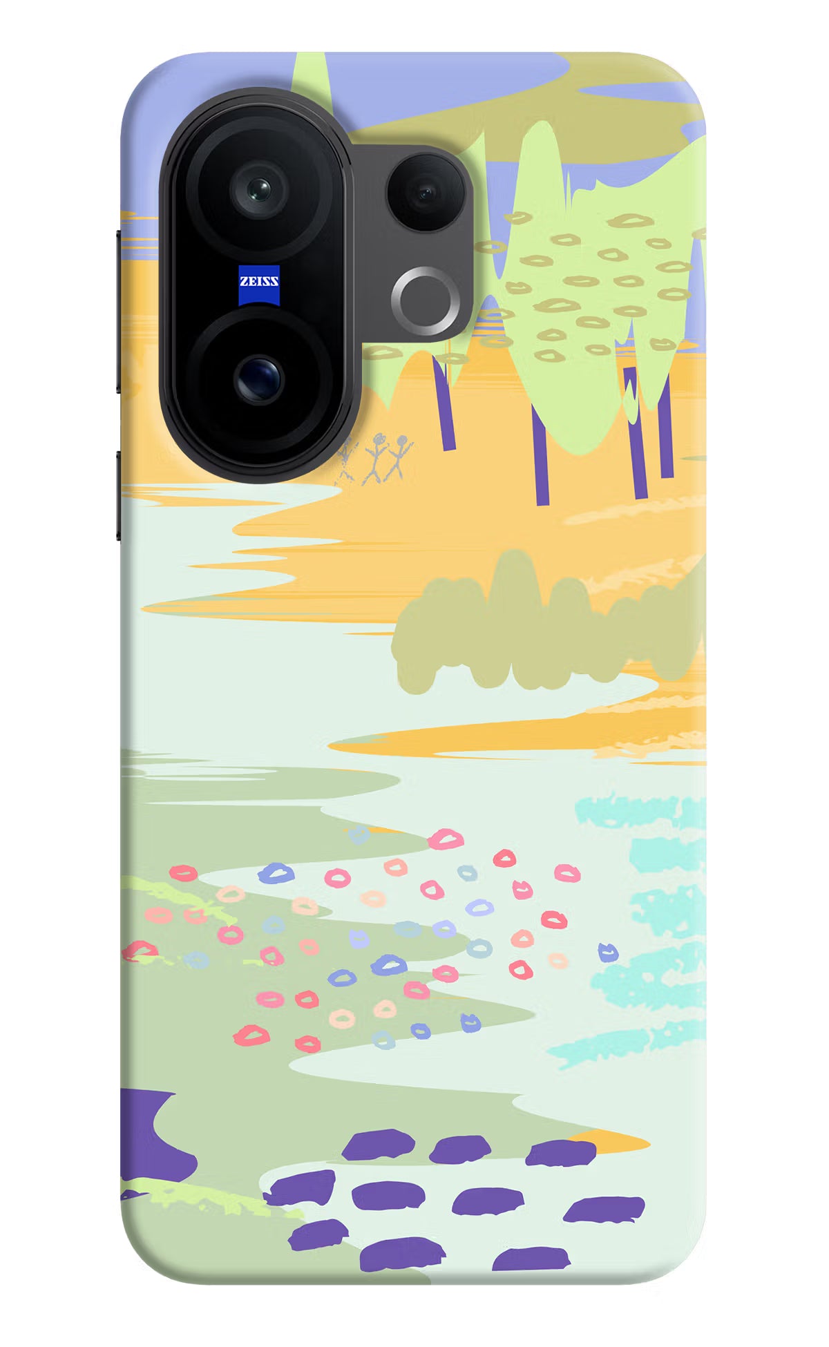 Scenery Vivo X200 FE Hard Case Back Cover by Casekaro