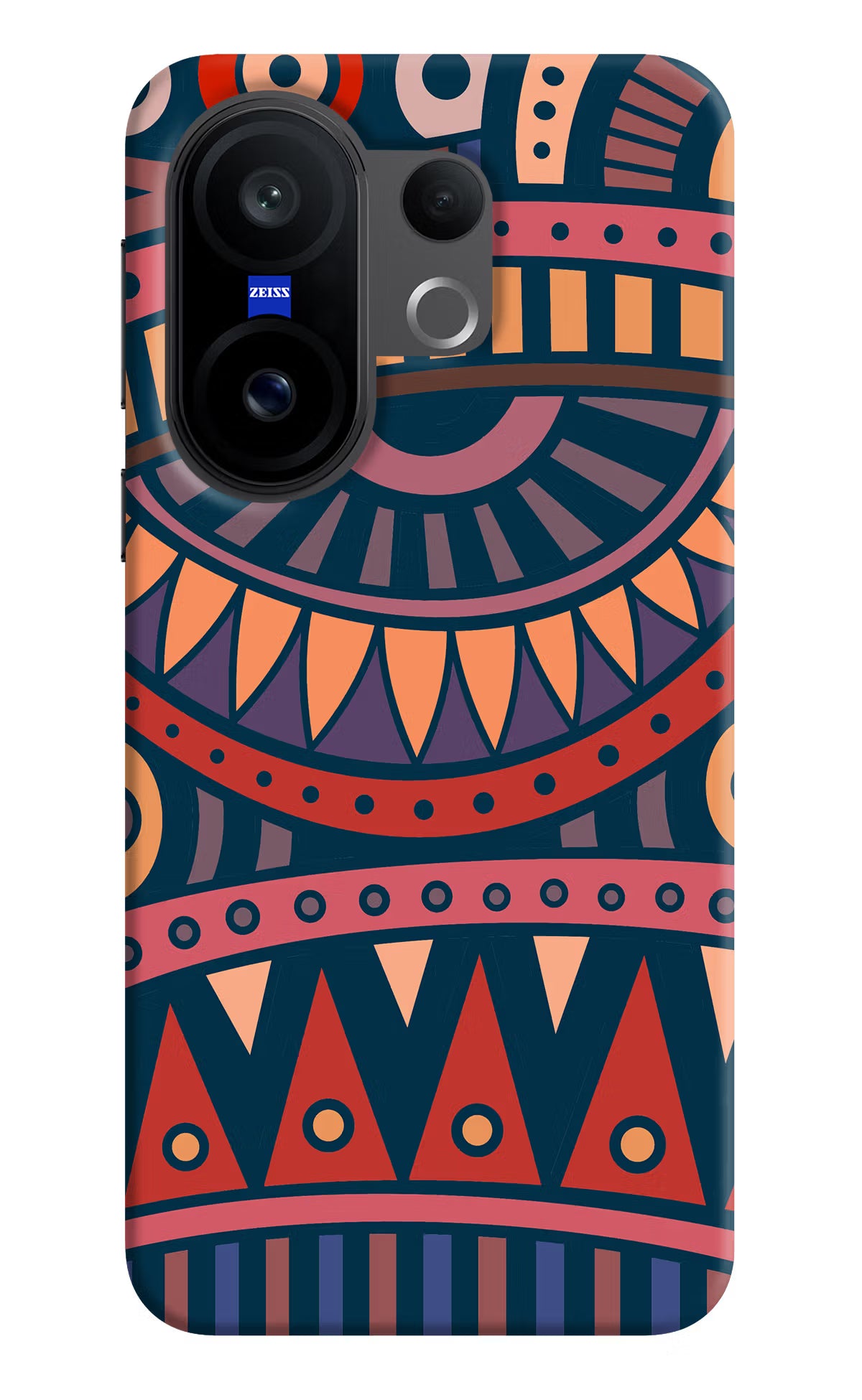 African Culture Design Vivo X200 FE Hard Case Back Cover by Casekaro