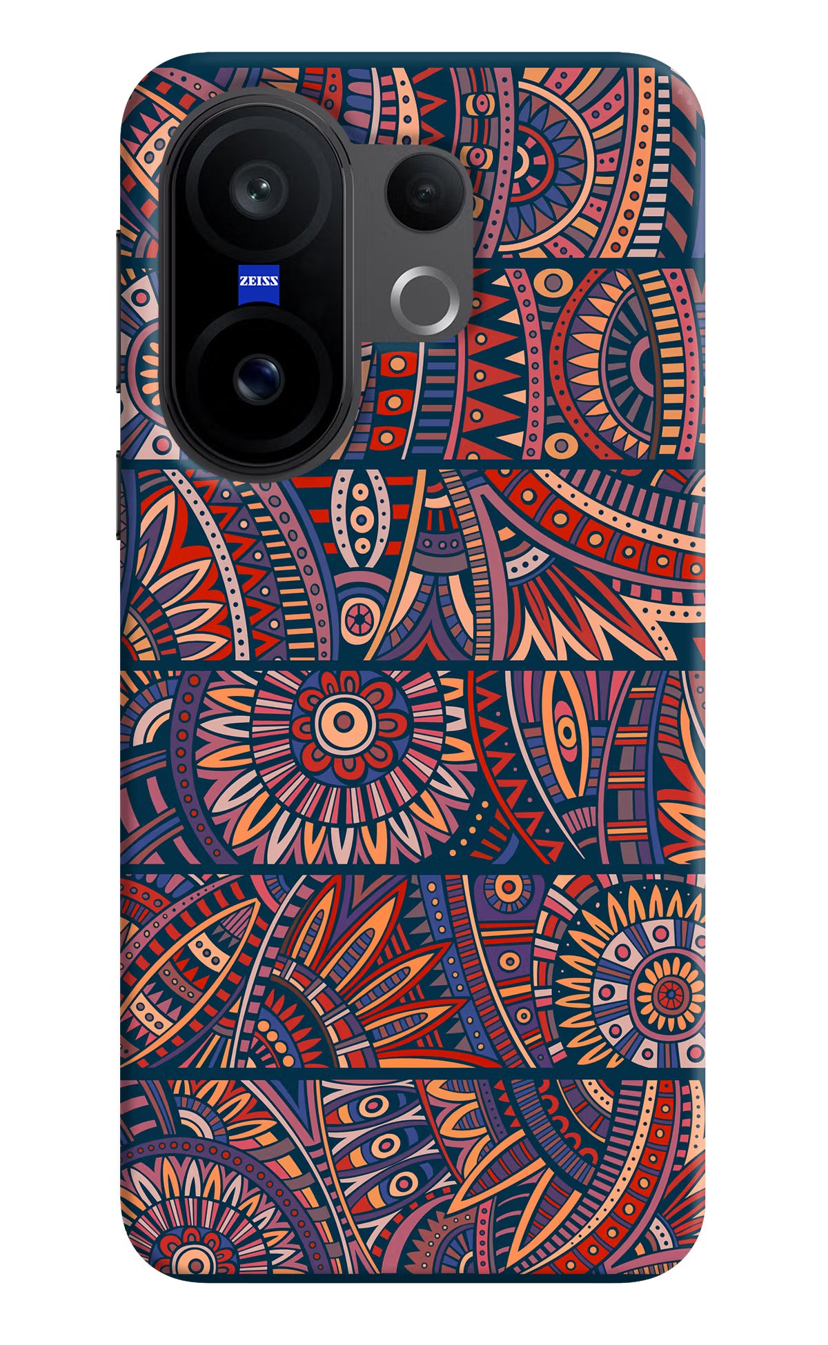 African Culture Design Vivo X200 FE Hard Case Back Cover by Casekaro
