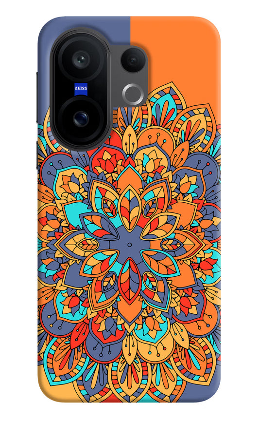 Color Mandala Vivo X200 FE Hard Case Back Cover by Casekaro