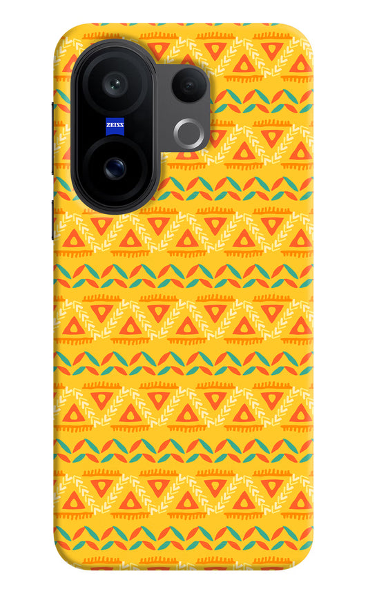 Tribal Pattern Vivo X200 FE Hard Case Back Cover by Casekaro