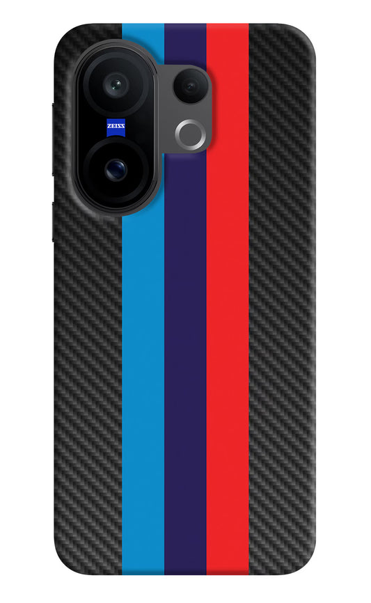 BMW Stripes Pattern Vivo X200 FE Hard Case Back Cover by Casekaro