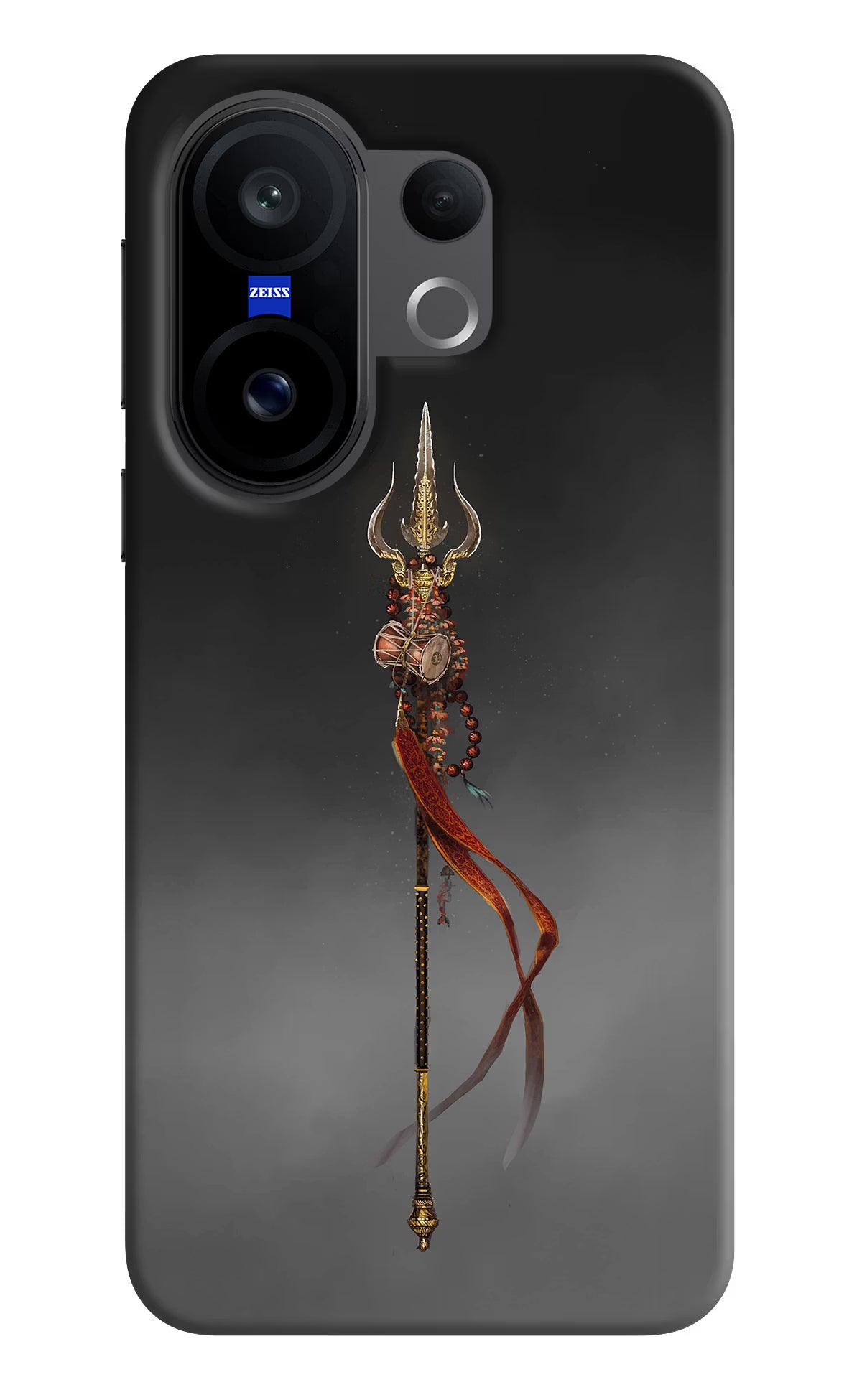 Shiv Trishul Vivo X200 FE Hard Case Back Cover by Casekaro