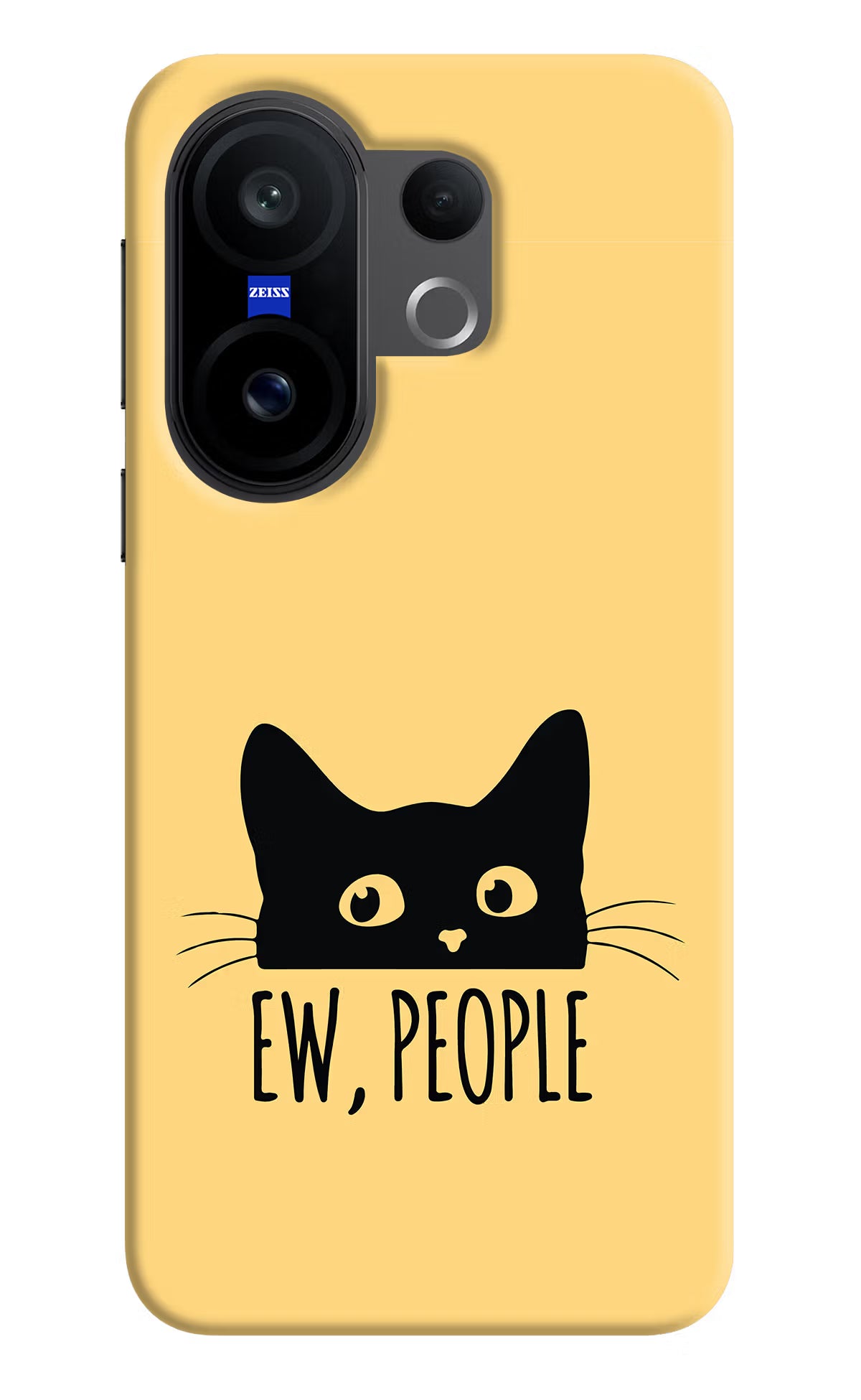 Ew People Catitude Vivo X200 FE Hard Case Back Cover by Casekaro