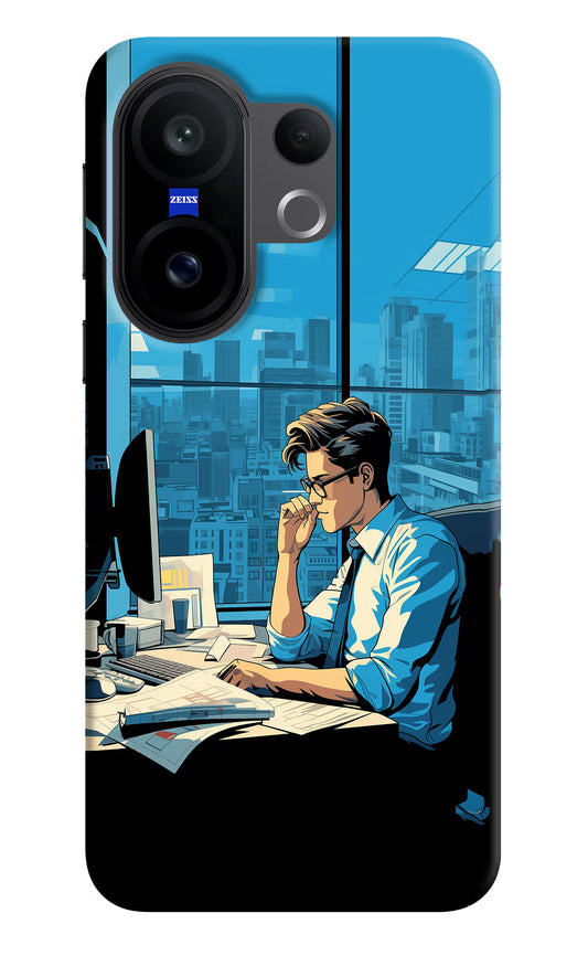 Focused Hustler (AI Generated) Vivo X200 FE Hard Case Back Cover by Casekaro
