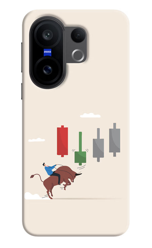 Bull Trading Momentum Vivo X200 FE Hard Case Back Cover by Casekaro