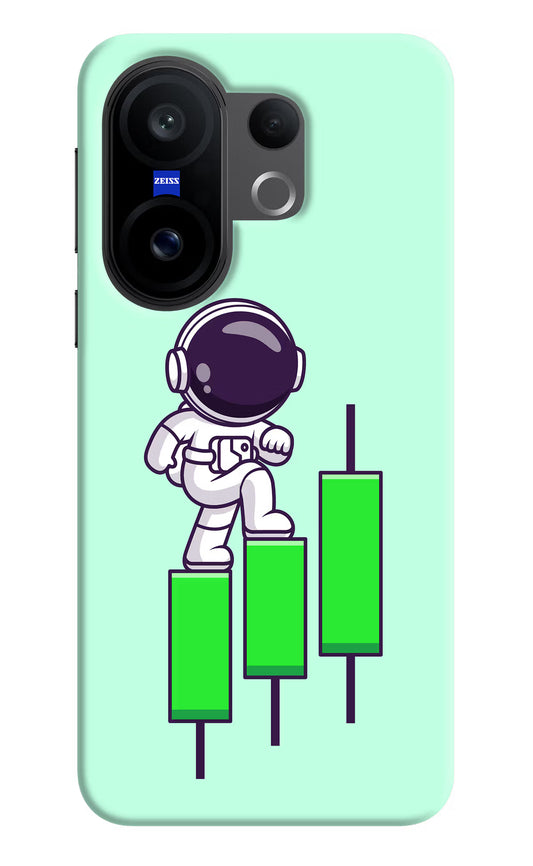 Astronaut Trader Vivo X200 FE Hard Case Back Cover by Casekaro