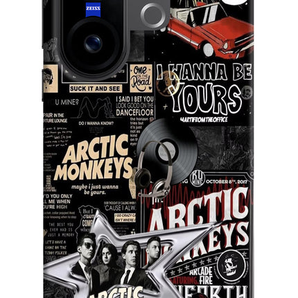 Arctic Monkeys Vivo X200 FE Hard Case Back Cover by Casekaro