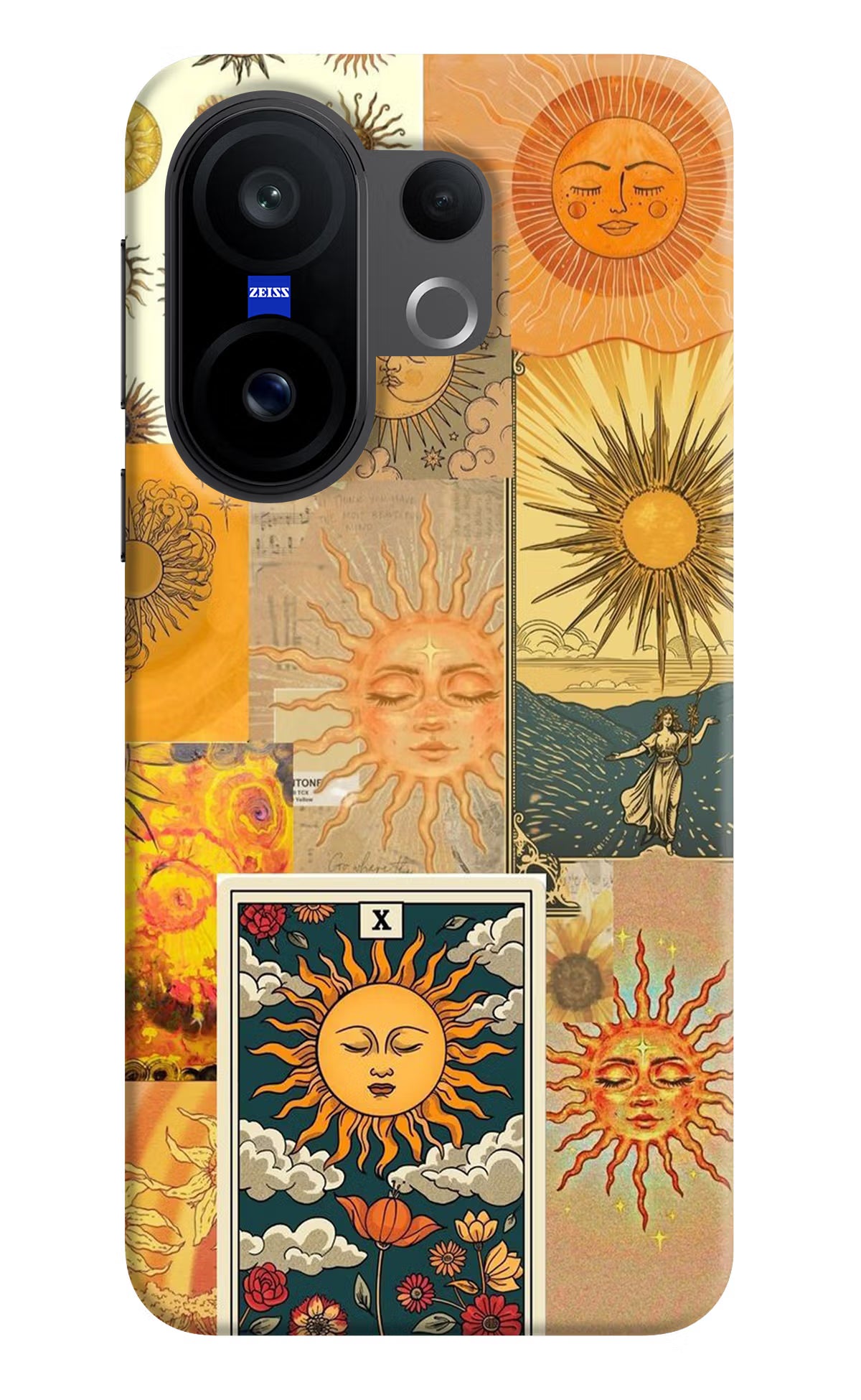 Sun Vivo X200 FE Hard Case Back Cover by Casekaro