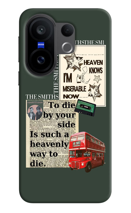 The Smiths Vivo X200 FE Hard Case Back Cover by Casekaro