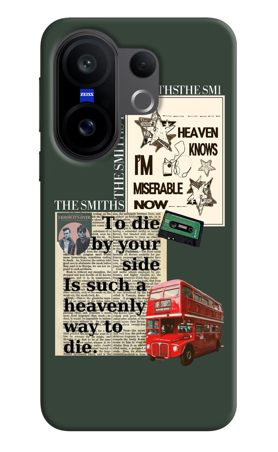 The Smiths Vivo X200 FE Back Cover, Hard case