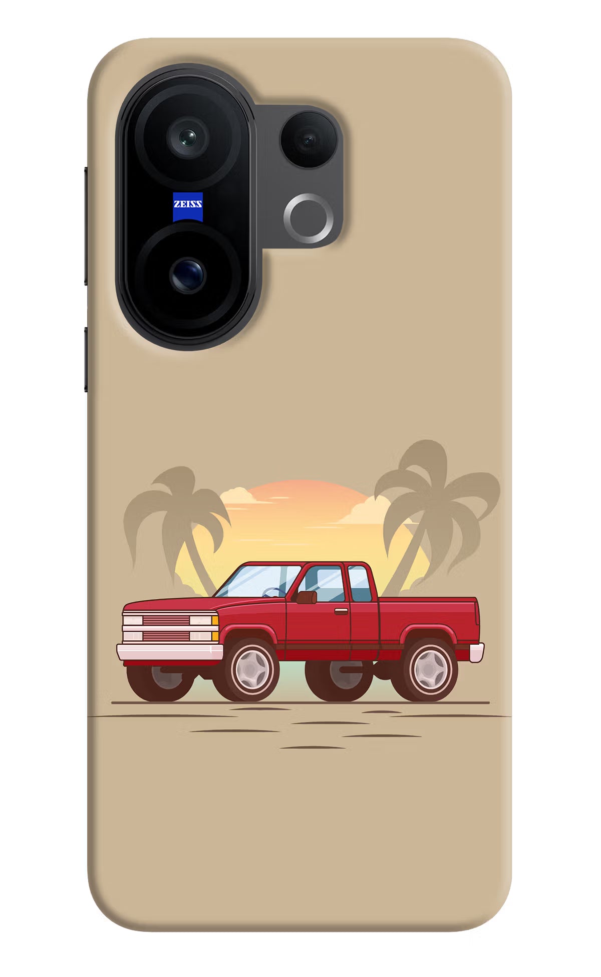 Desert Classic Drive Vivo X200 FE Hard Case Back Cover by Casekaro