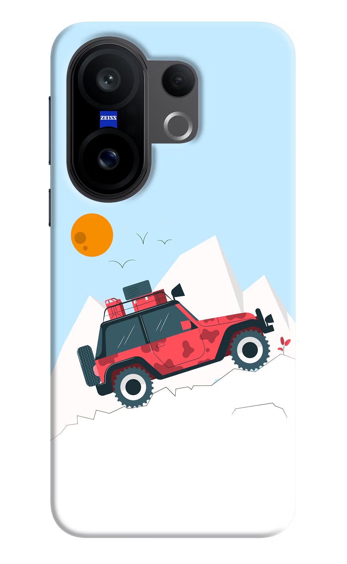 Mountain Trail Beast Vivo X200 FE Hard Case Back Cover by Casekaro