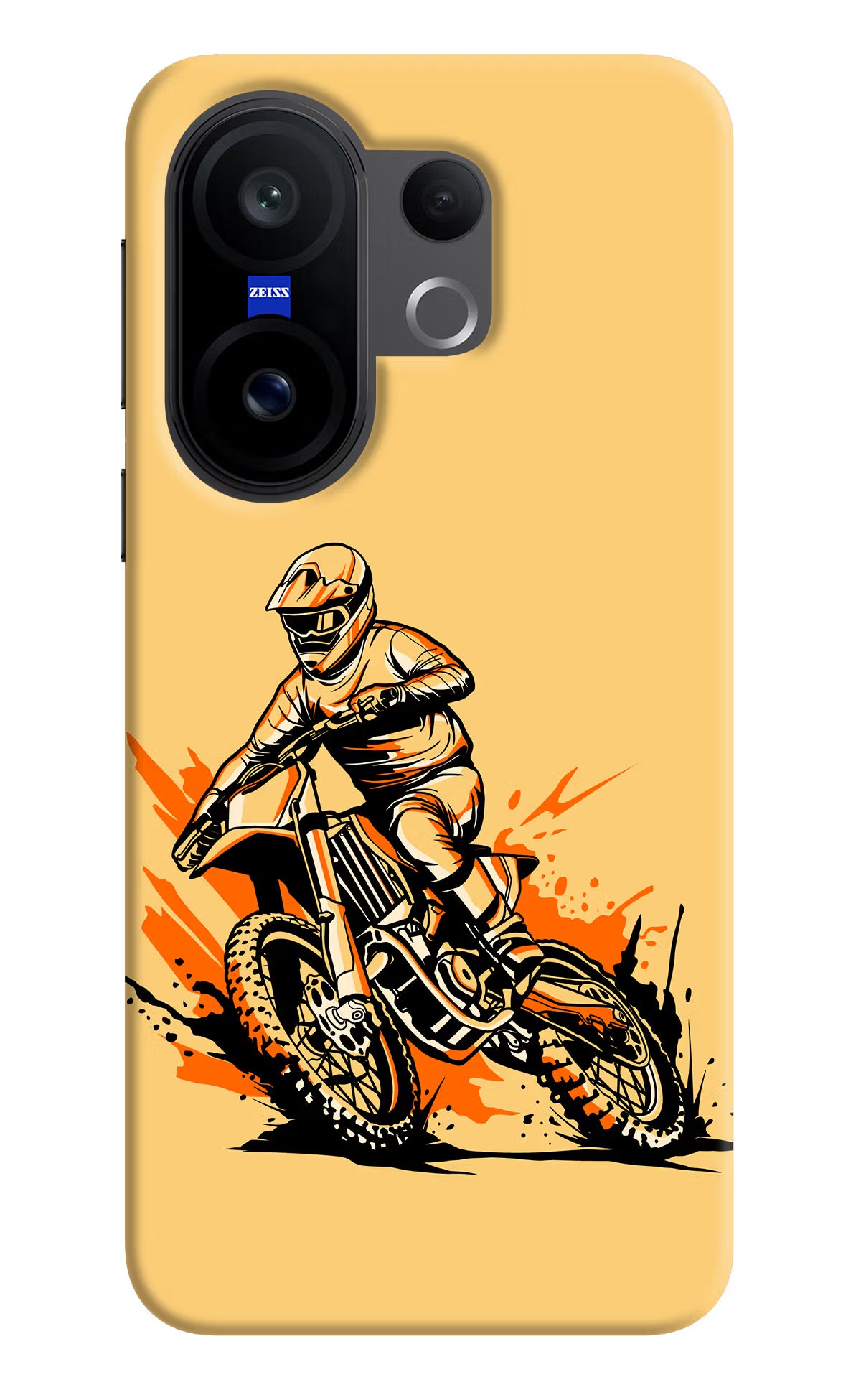 Off-Road Fury Vivo X200 FE Hard Case Back Cover by Casekaro