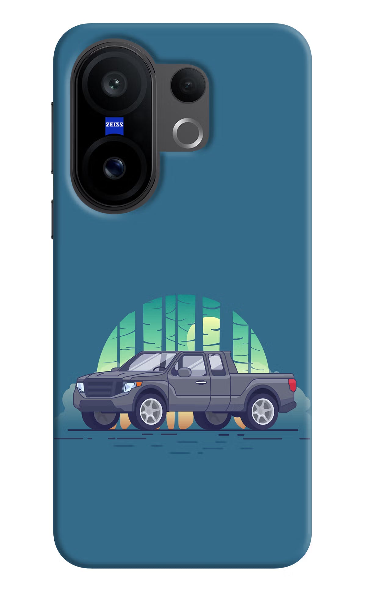 Retro Garage Vibe Vivo X200 FE Hard Case Back Cover by Casekaro