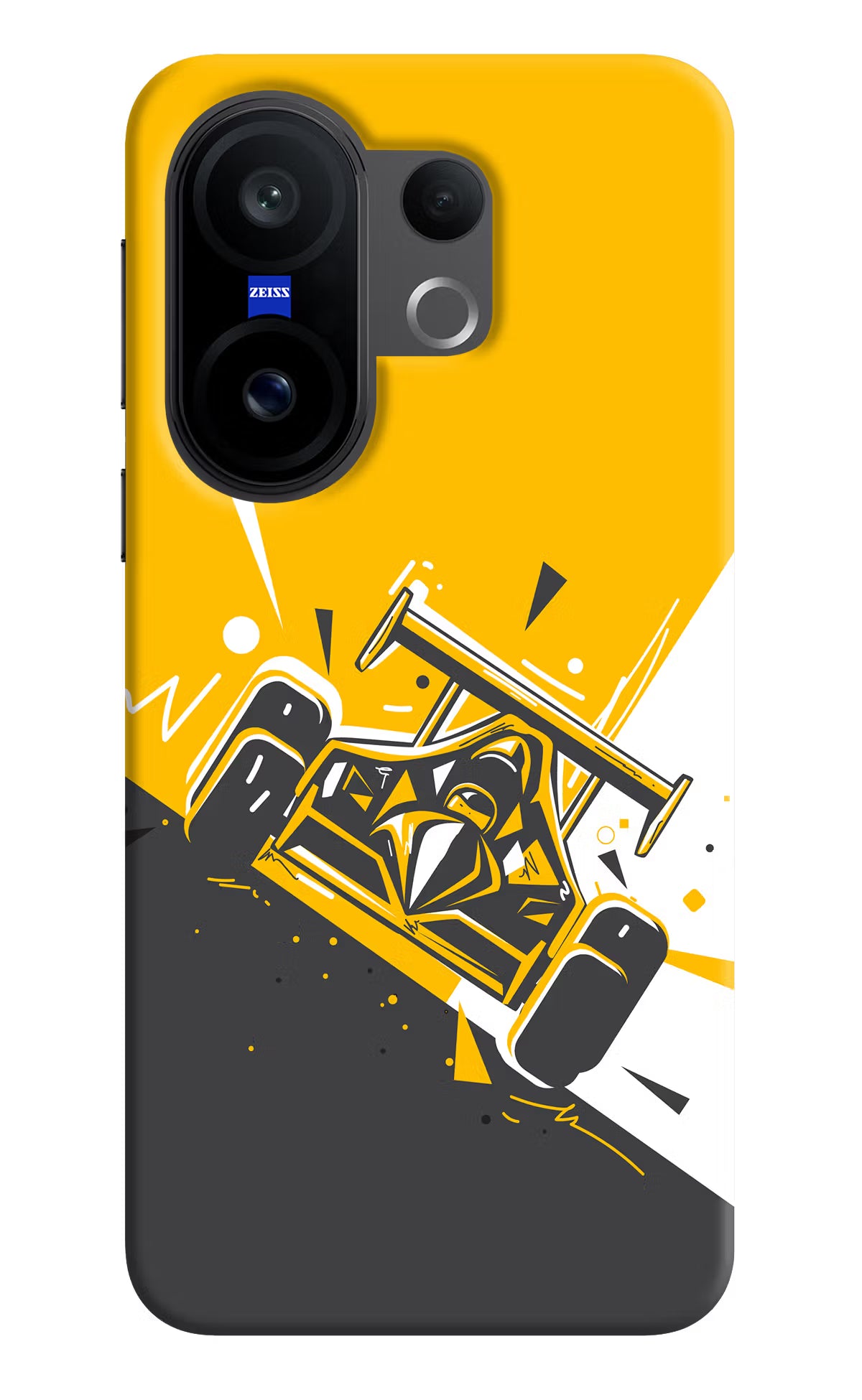 Track King Vivo X200 FE Hard Case Back Cover by Casekaro