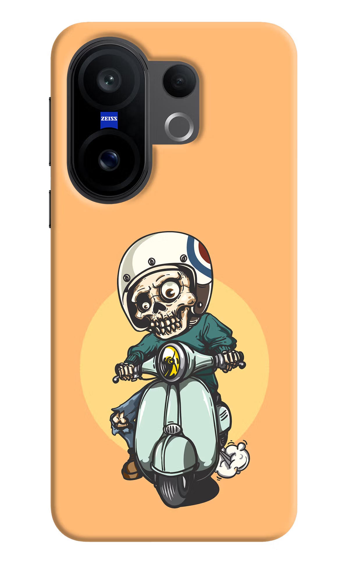 Undead Biker Vivo X200 FE Hard Case Back Cover by Casekaro
