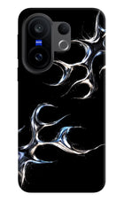 Chrome Tribal Vivo X200 FE Hard Case Back Cover by Casekaro