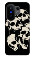Dead Stack Vivo X200 FE Hard Case Back Cover by Casekaro