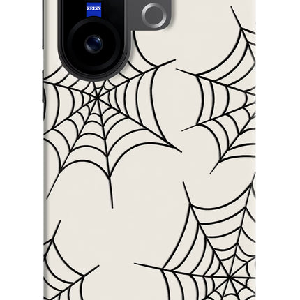 Spider Web Vivo X200 FE Hard Case Back Cover by Casekaro