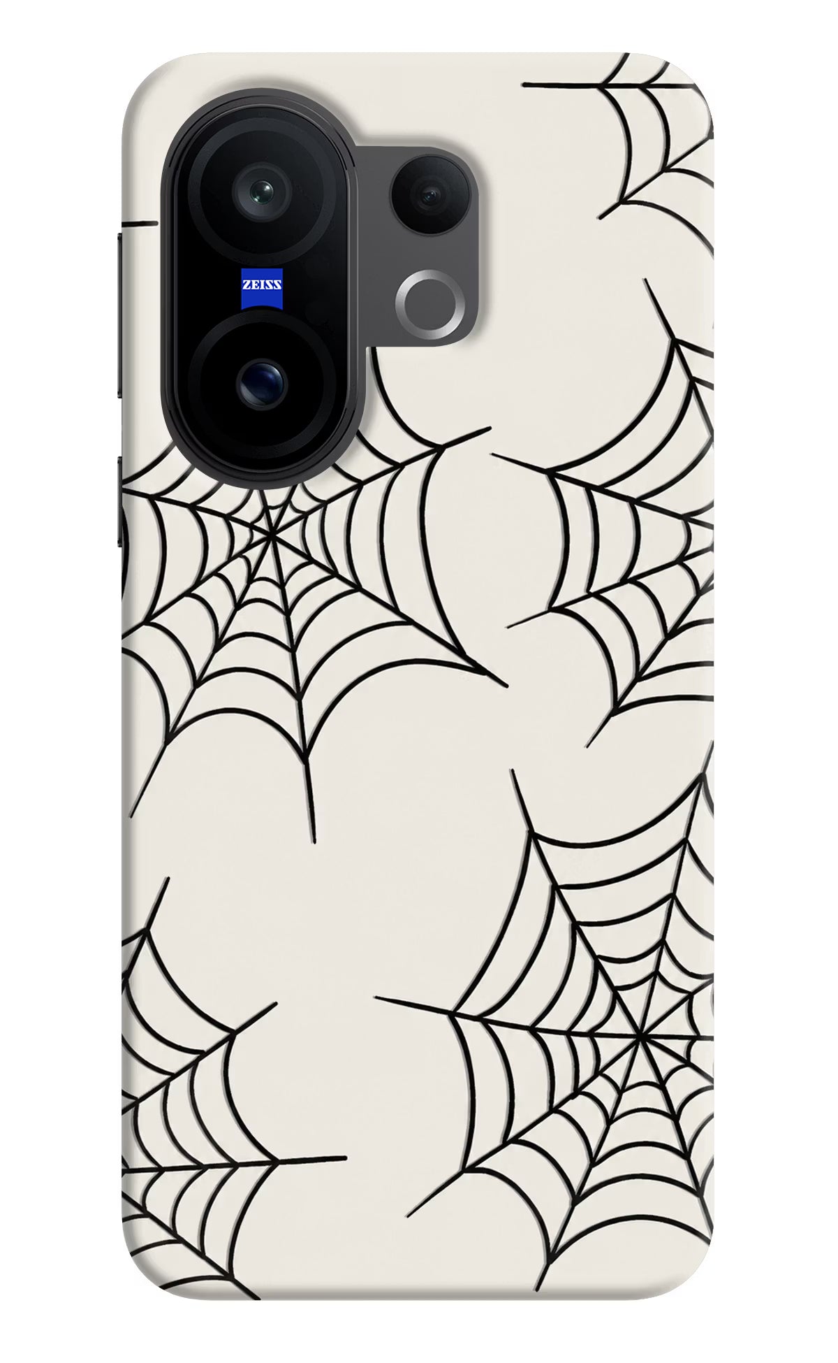 Spider Web Vivo X200 FE Hard Case Back Cover by Casekaro