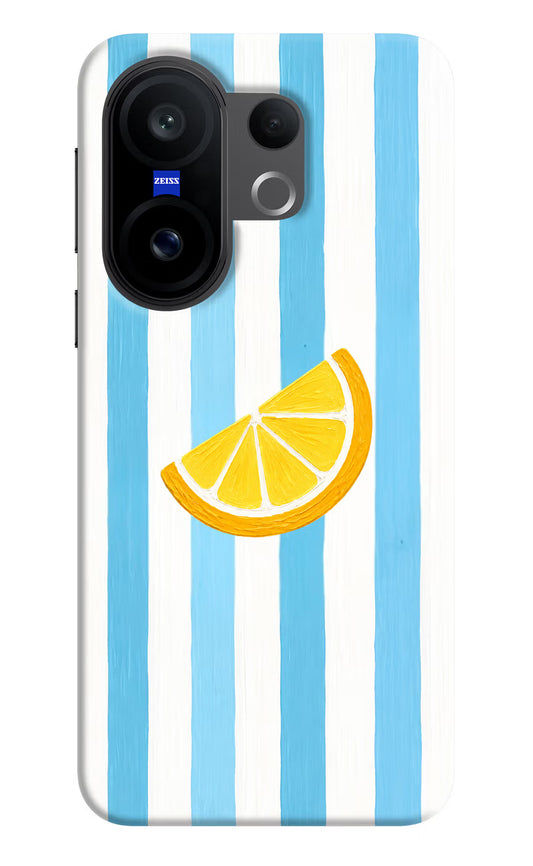 Summer Lemon Vivo X200 FE Hard Case Back Cover by Casekaro
