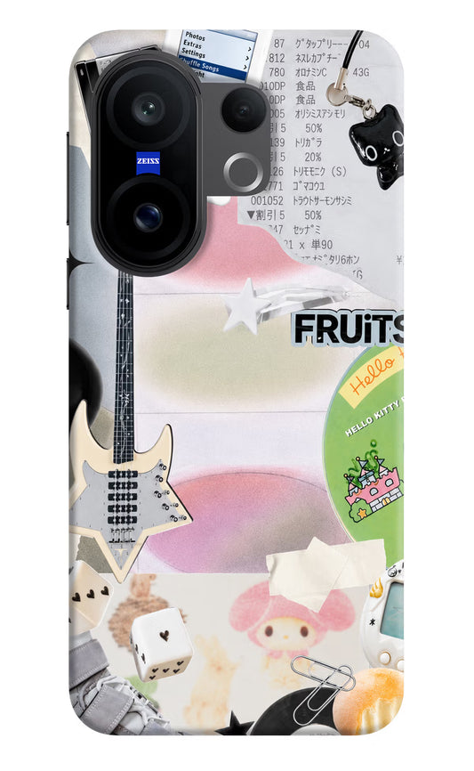 Softcore case Vivo X200 FE Hard Case Back Cover by Casekaro