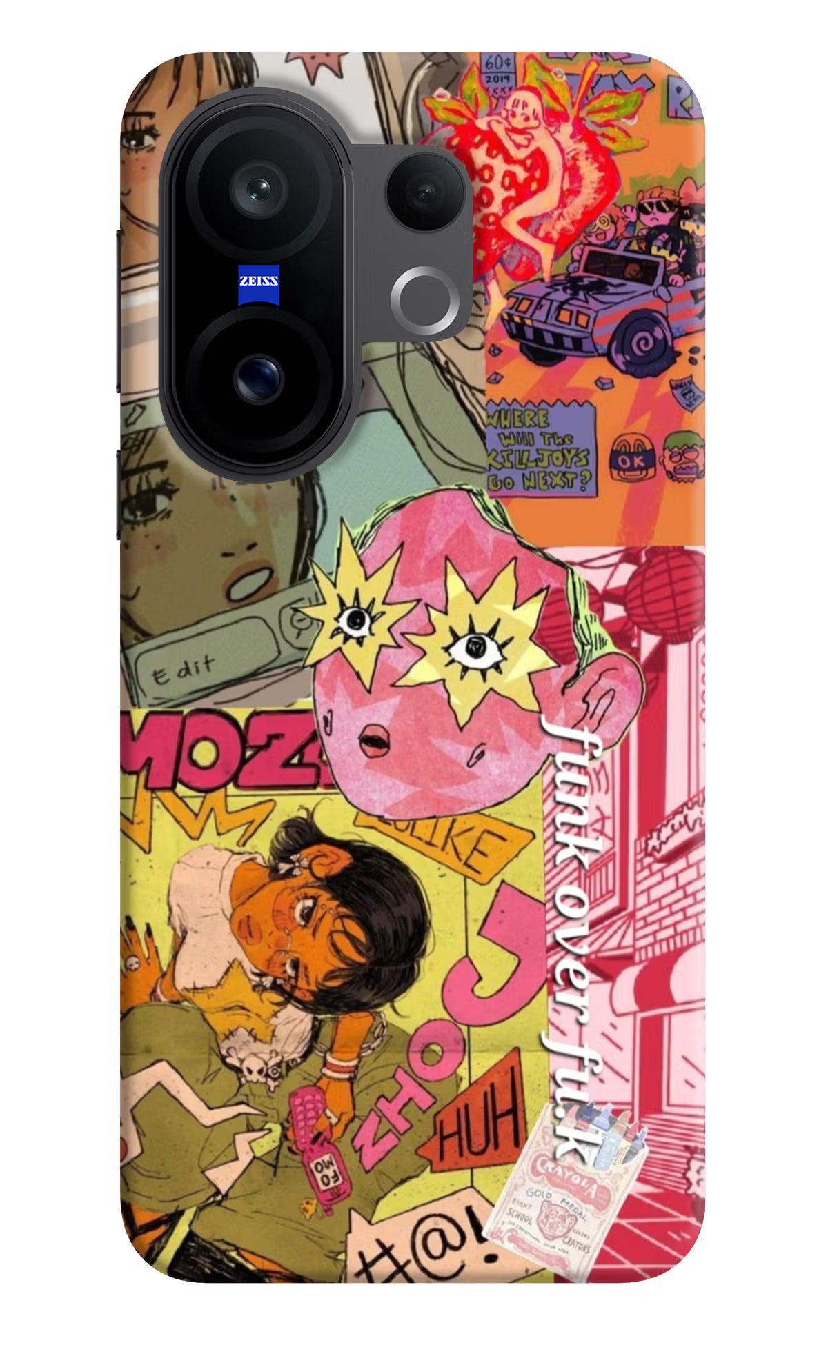 Funkover Vivo X200 FE Back Cover