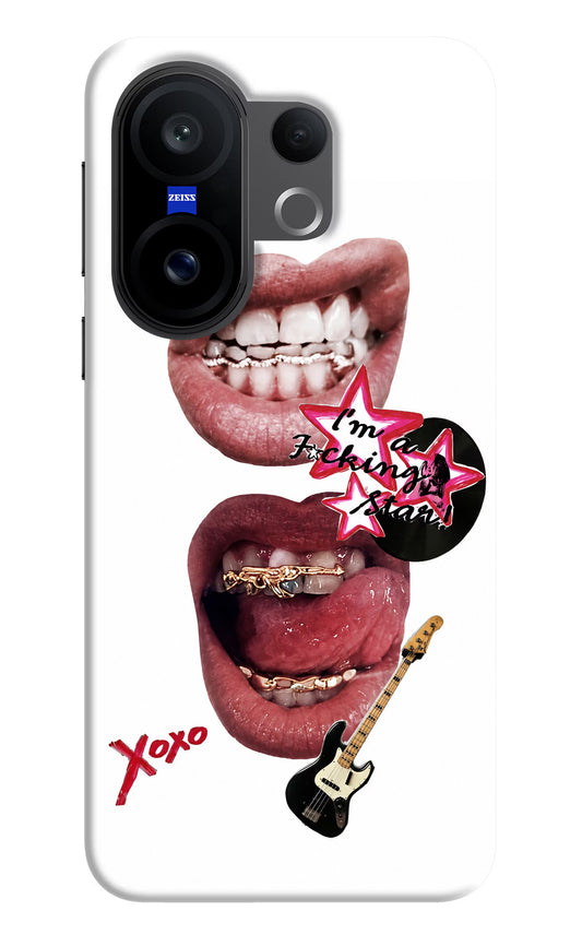 Rockstar Vivo X200 FE Hard Case Back Cover by Casekaro